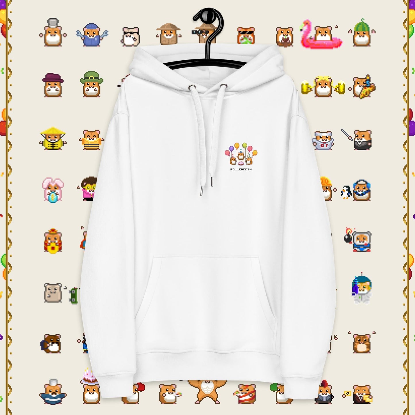 5 Year Anniversary Hoodie White